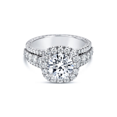 Jack Kelege Engagement Rings in Platinum/Palladium containing Diamond KPR780