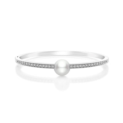 csv_image Mikimoto Bracelet in White Gold containing Multi-gemstone, Diamond, Pearl MDA10025NDXWV001