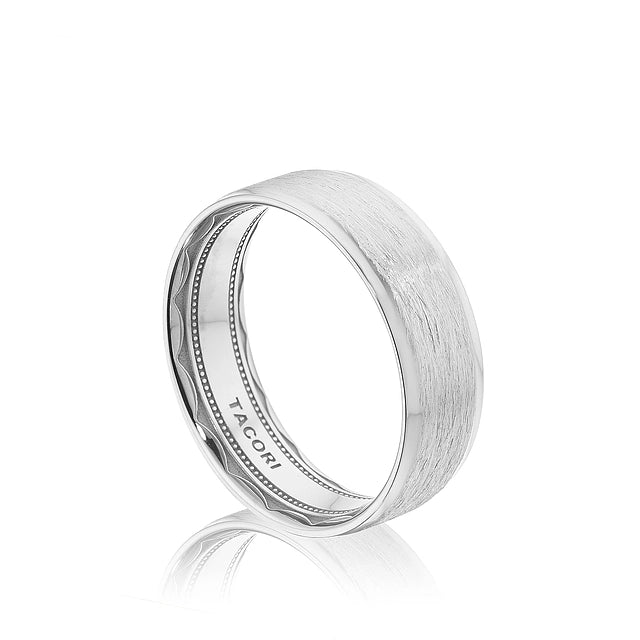 Tacori Wedding Rings in White Gold 144-5WB