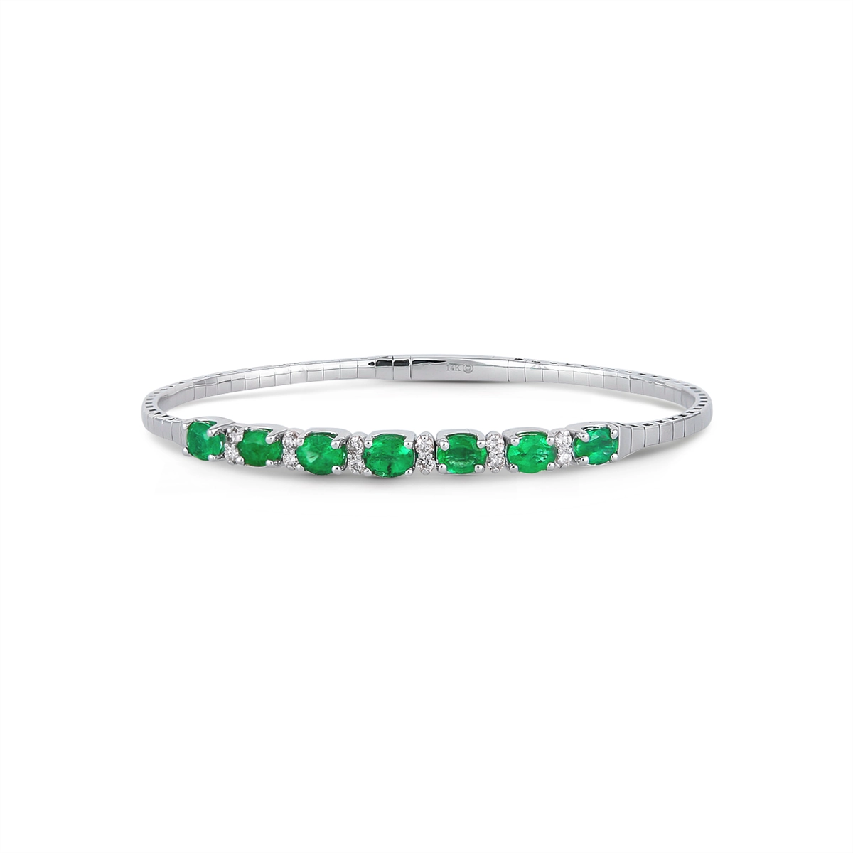 Bracelets Bracelets in White Gold containing Multi-gemstone, Diamond, Emerald 423593
