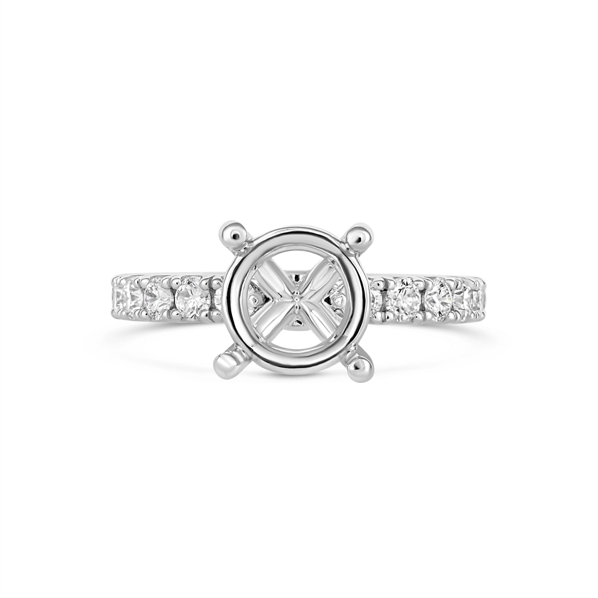 Fana Engagement Rings in White Gold containing Diamond S4072/WG/2.5CT