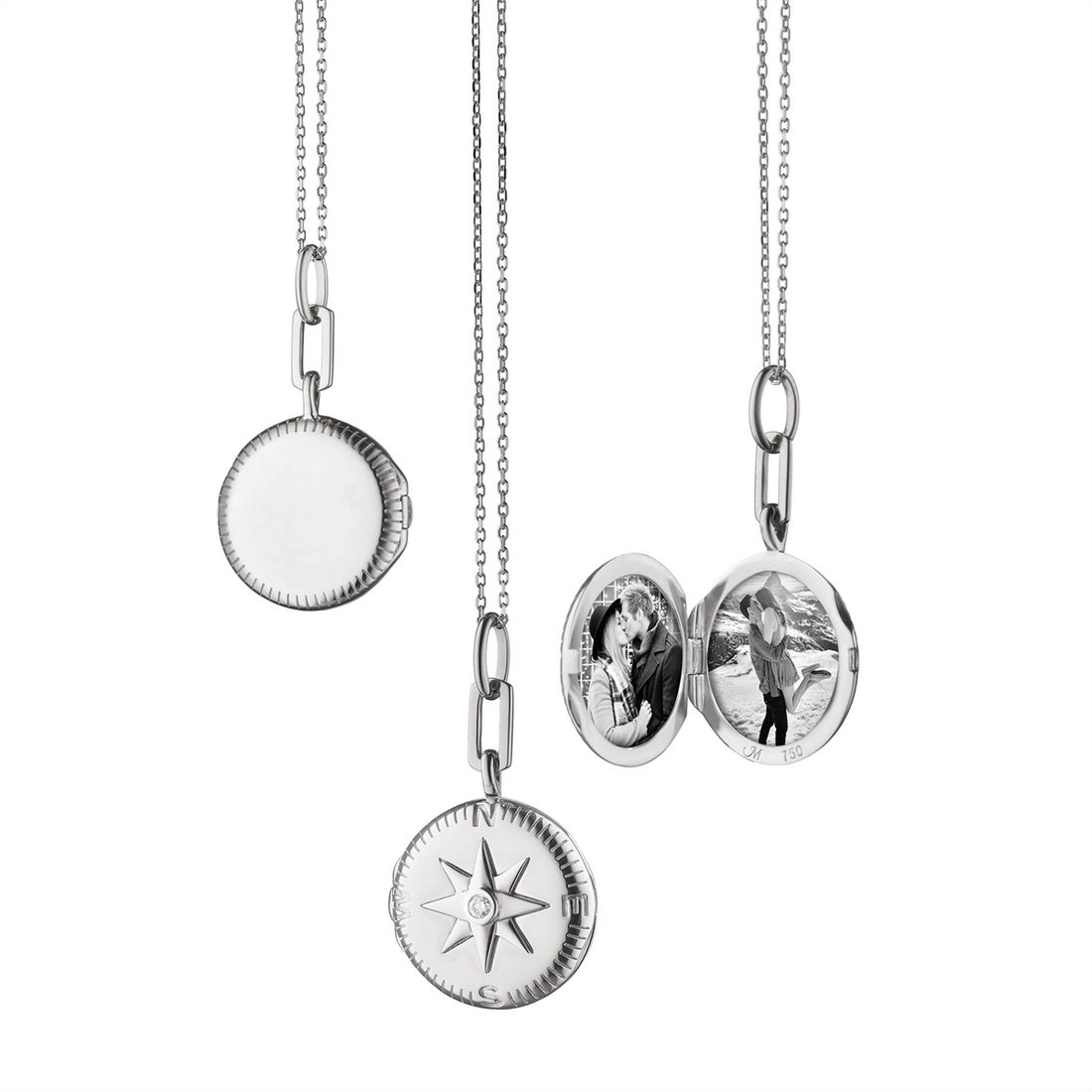 Monica Rich Kosann Necklaces in Silver containing Other 43141