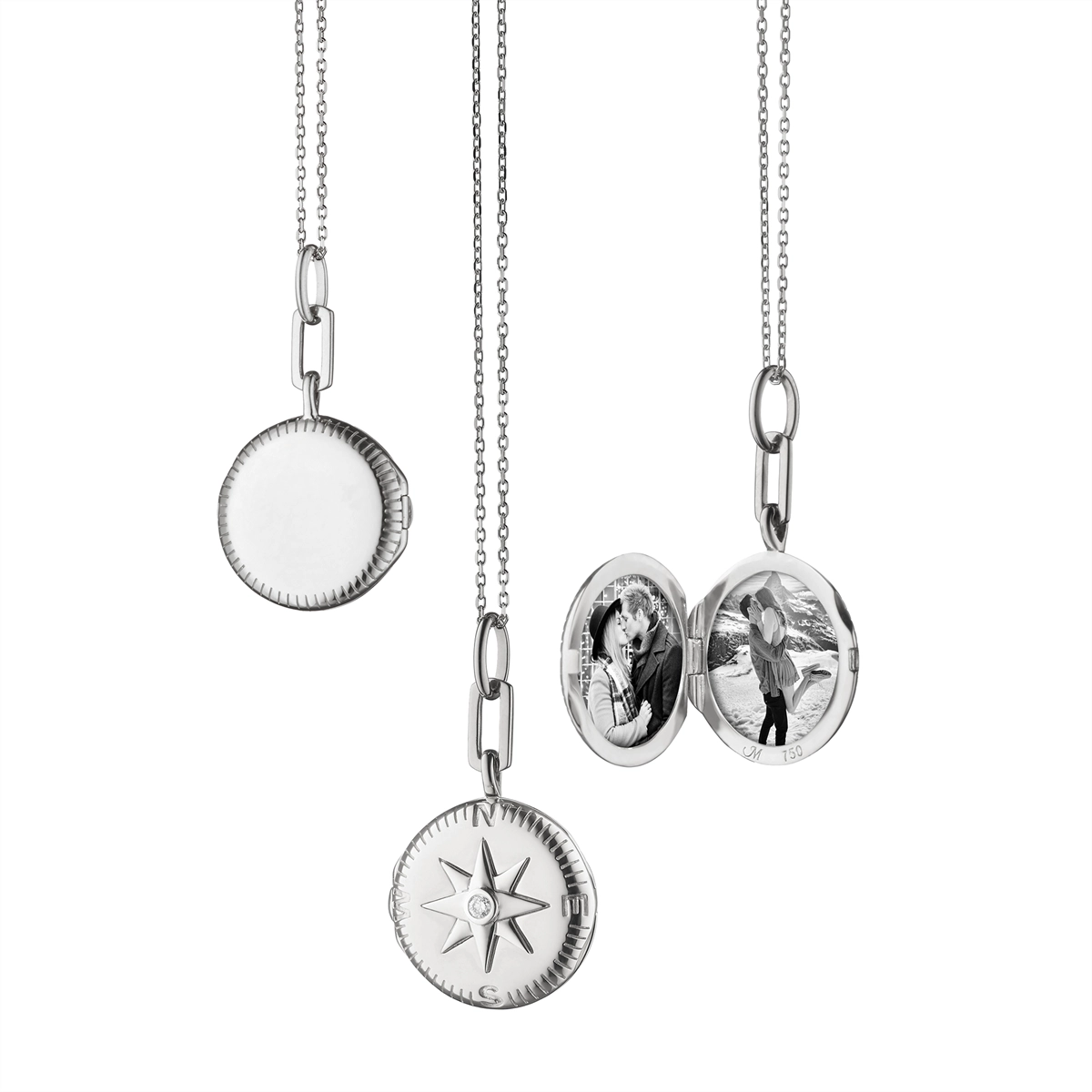 Monica Rich Kosann Necklaces in Silver containing Other 43141