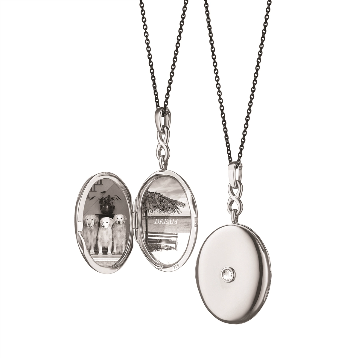 Monica Rich Kosann Necklaces in Silver containing Other 44319-SS