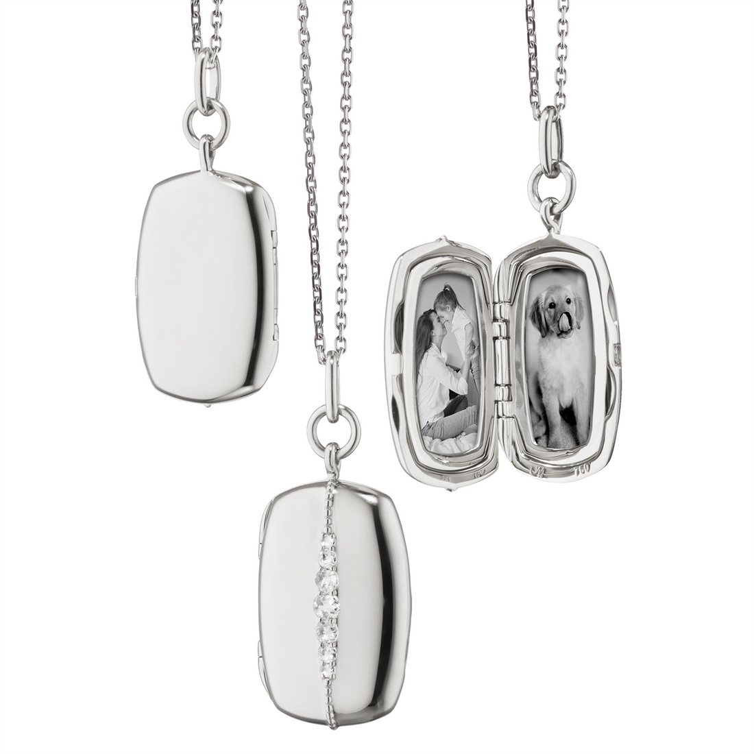 Monica Rich Kosann Necklaces in Silver containing Other 44343