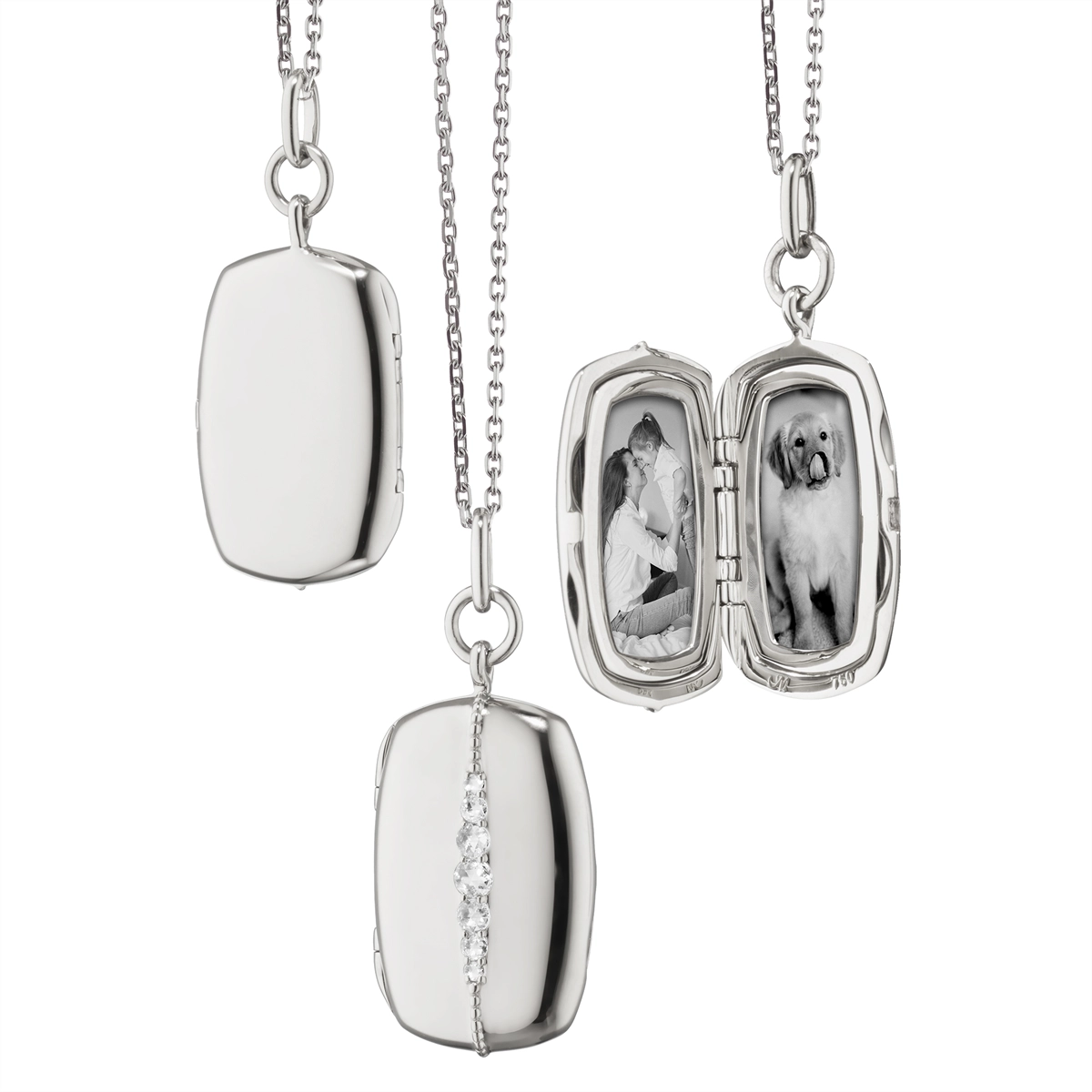 Monica Rich Kosann Necklaces in Silver containing Other 44343