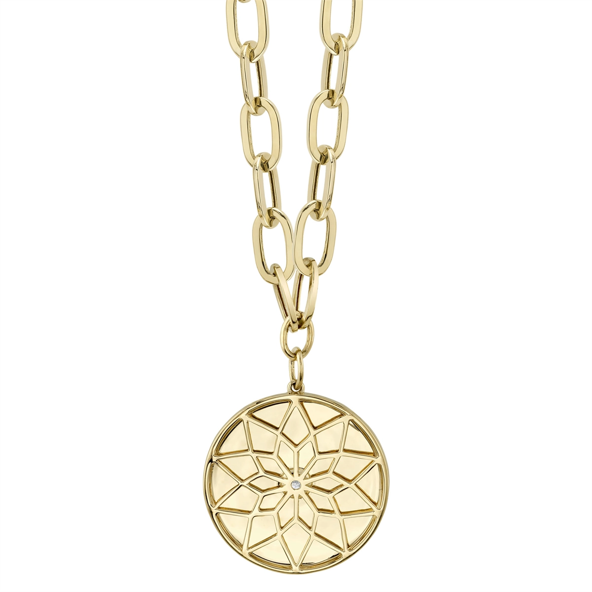 Necklaces Necklaces in Yellow Gold containing Diamond 423717