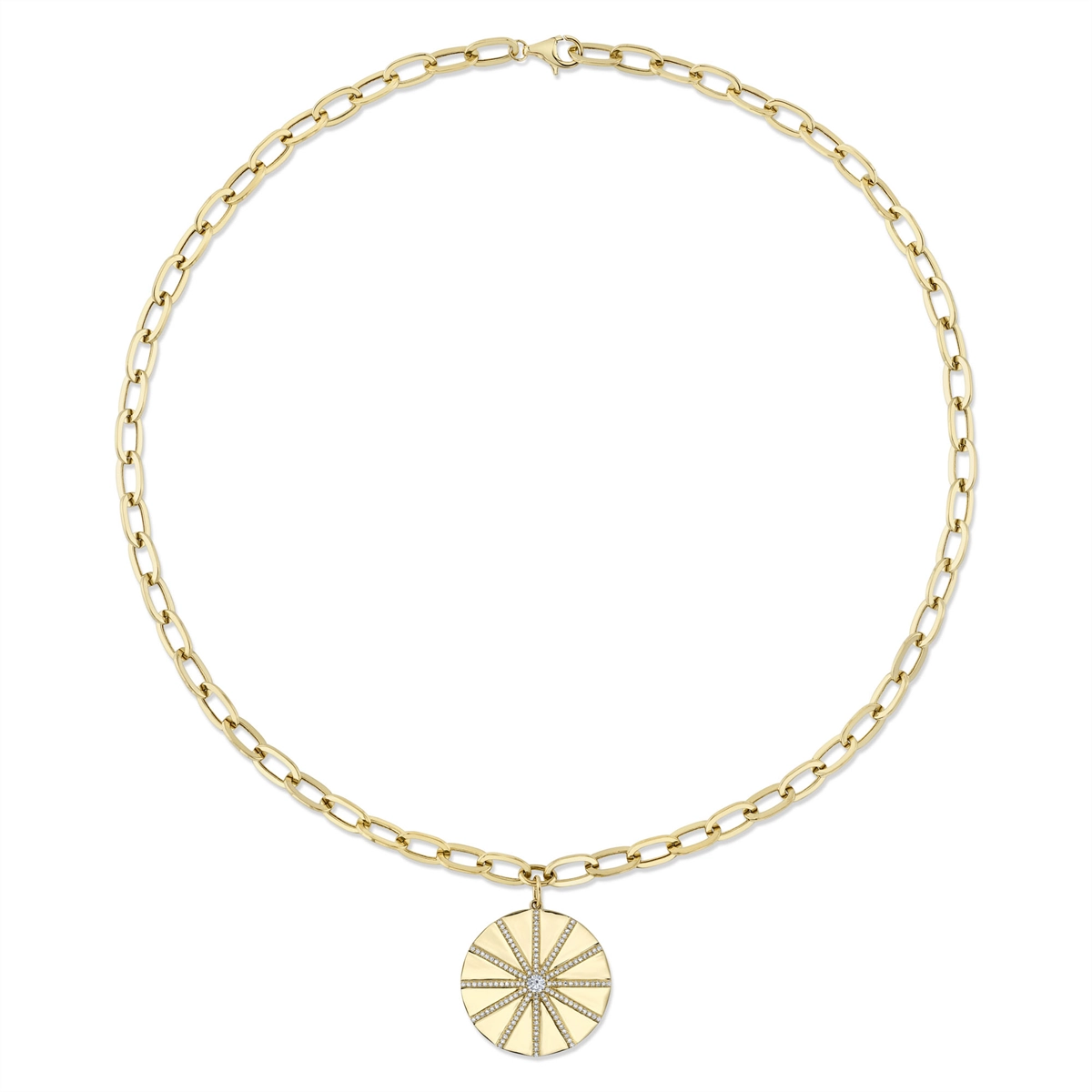 Necklaces Necklaces in Yellow Gold containing Diamond 423717