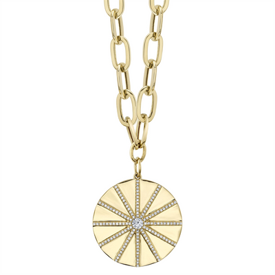 csv_image Necklaces Necklace in Yellow Gold containing Diamond 423717