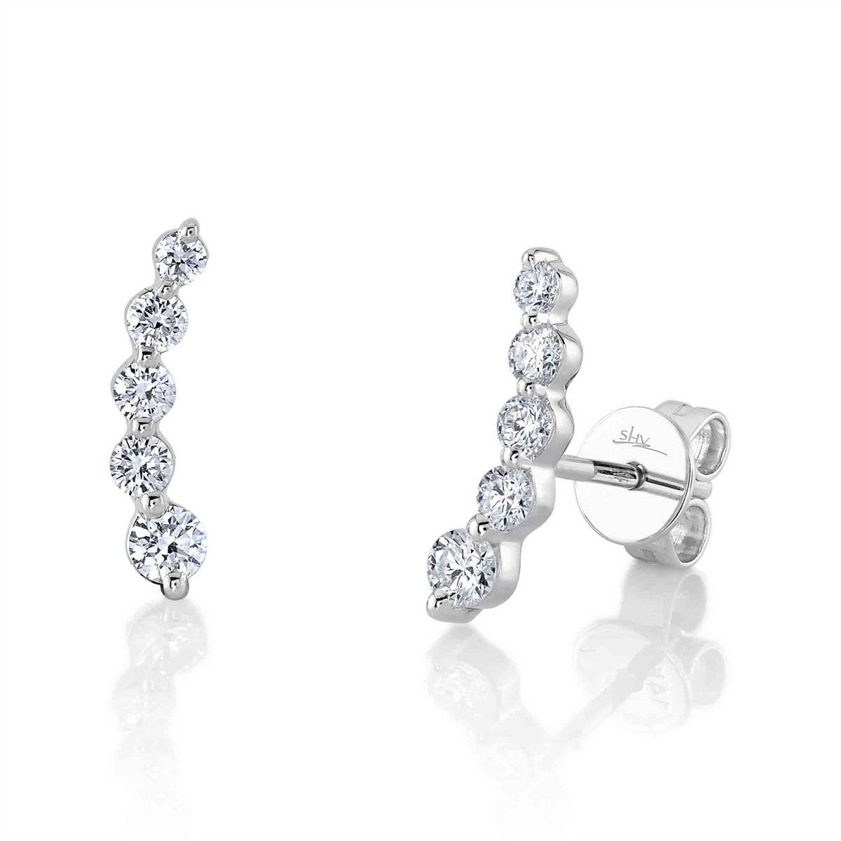 Earrings Earrings in White Gold containing Diamond 423720