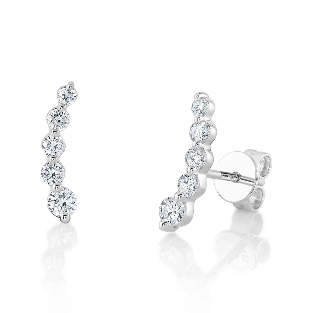Earrings Earrings in White Gold containing Diamond 423720