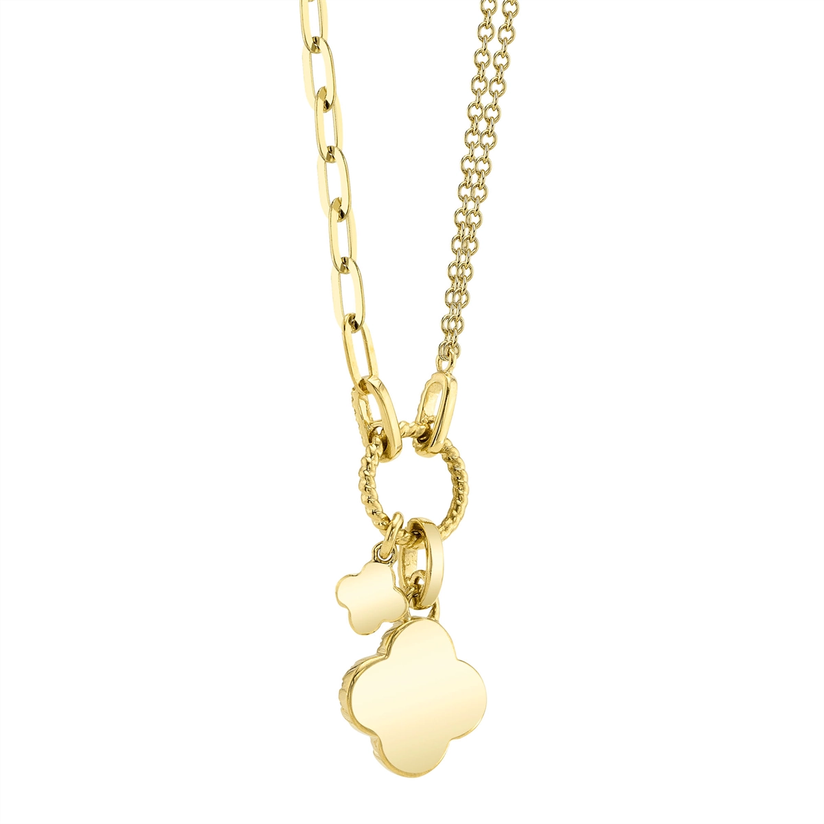 Necklaces Necklaces in Yellow Gold containing Other, Multi-gemstone, Diamond 423723