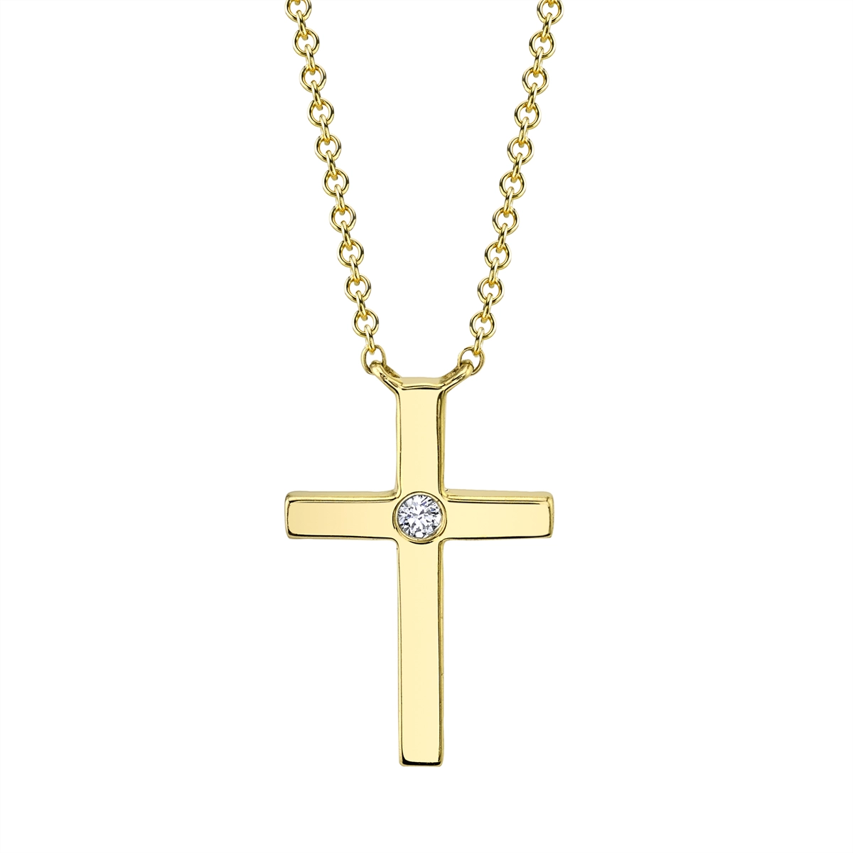 Necklaces Necklaces in Yellow Gold containing Diamond 423735