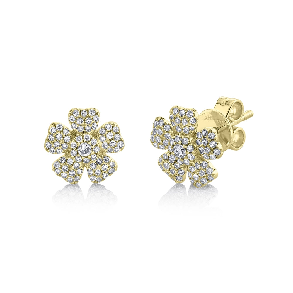 Earrings Earrings in Yellow Gold containing Diamond 423746