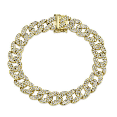 csv_image Bracelets Bracelet in Yellow Gold containing Diamond 423752