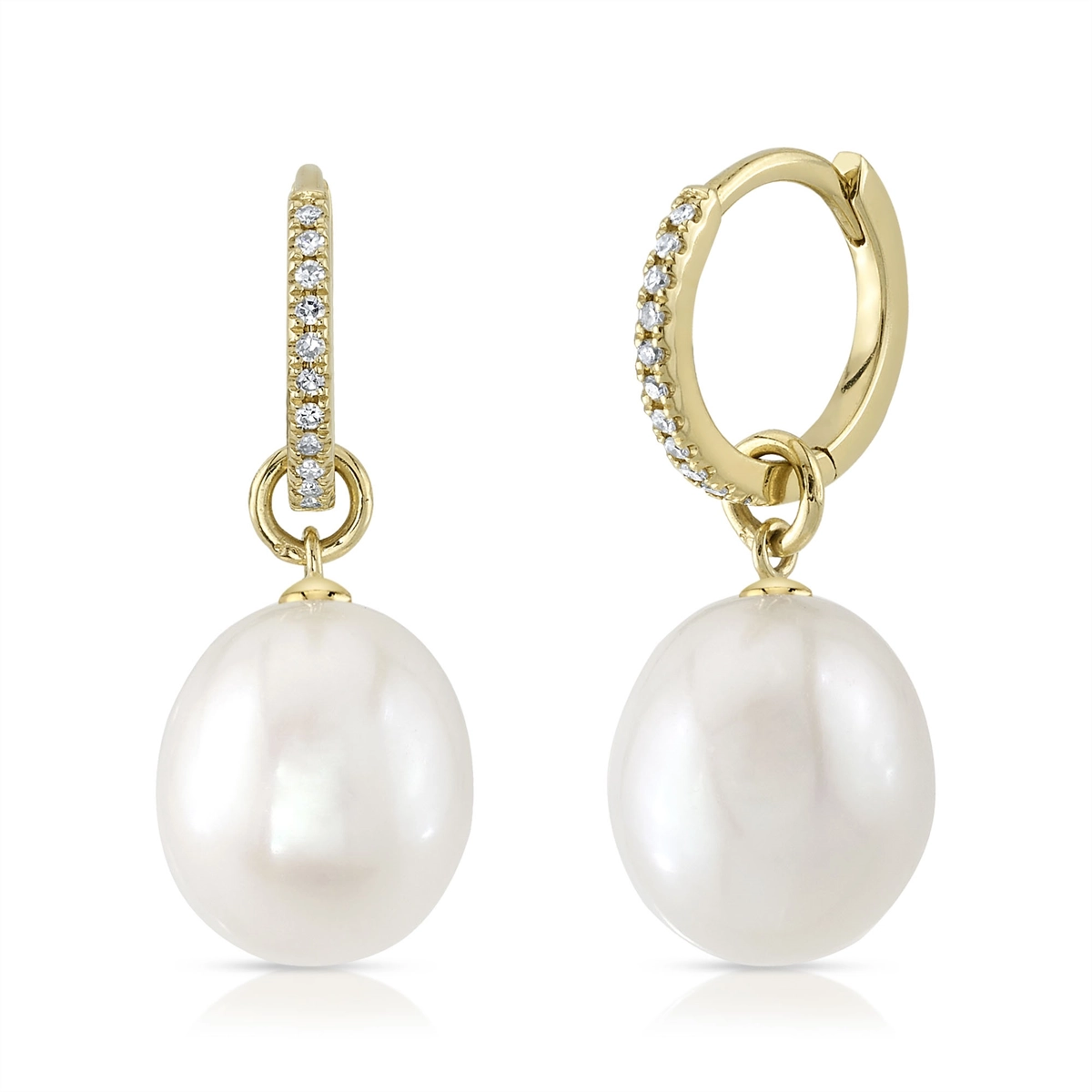 Earrings Earrings in Yellow Gold containing Multi-gemstone, Diamond, Pearl 423758