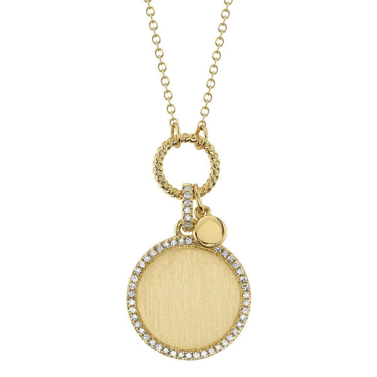 Necklaces Necklaces in Yellow Gold containing Diamond 423766