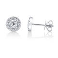 Earrings Earrings in White Gold containing Diamond 423770