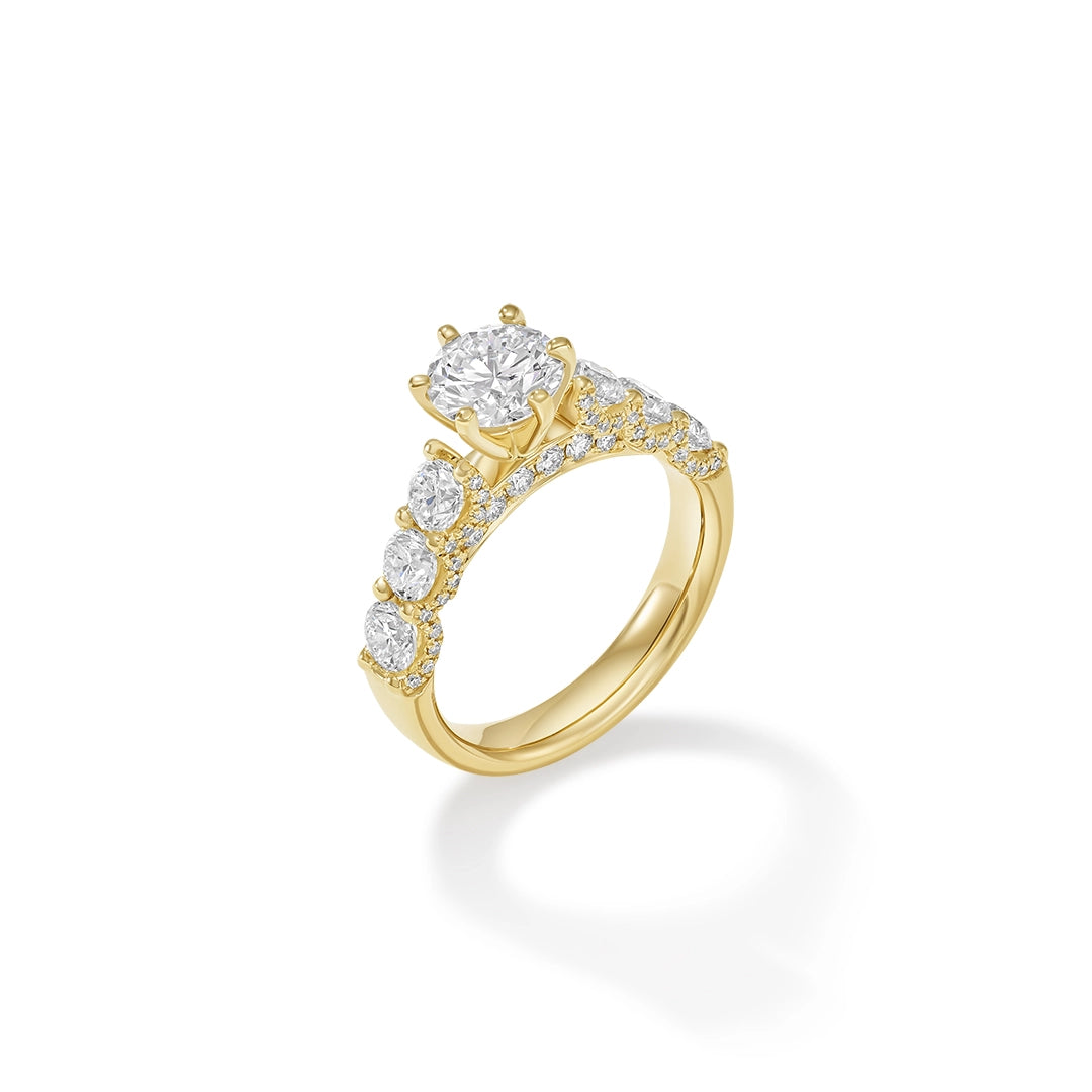 Engagement Collections Engagement Rings in Yellow Gold containing Diamond 423777