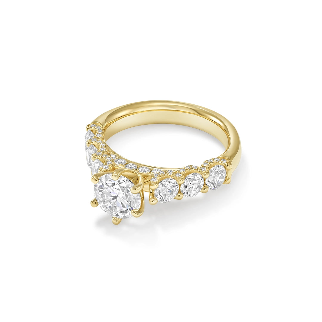Engagement Collections Engagement Rings in Yellow Gold containing Diamond 423777