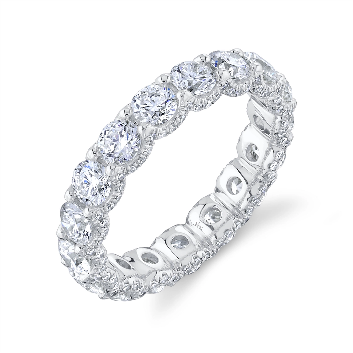 Wedding Bands Wedding Rings in White Gold containing Diamond 423779