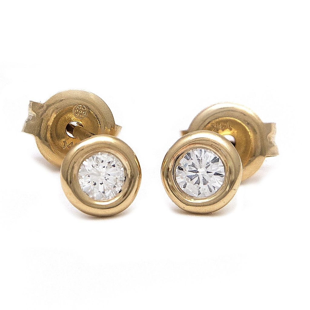 Earrings Earrings in Yellow Gold containing Diamond 423898