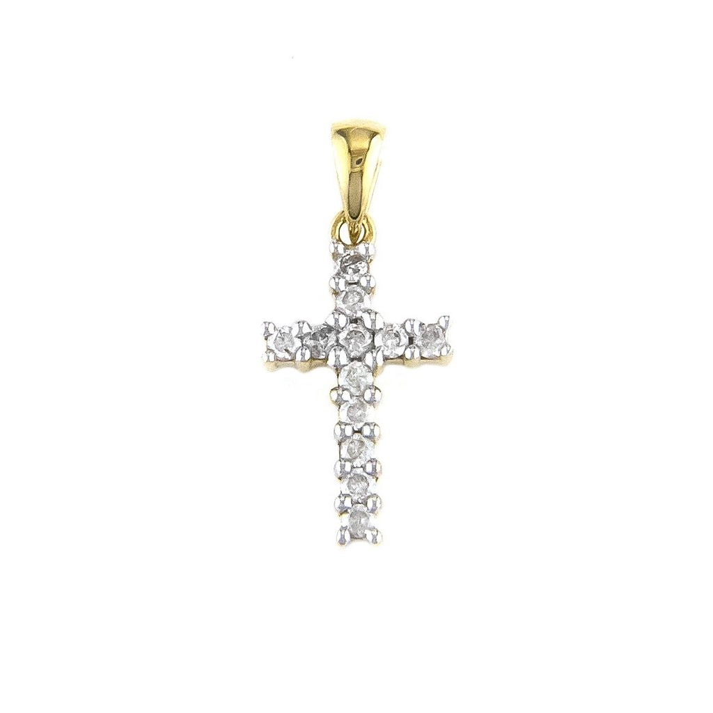 Pendants Pendants in Yellow Gold containing Diamond 423911