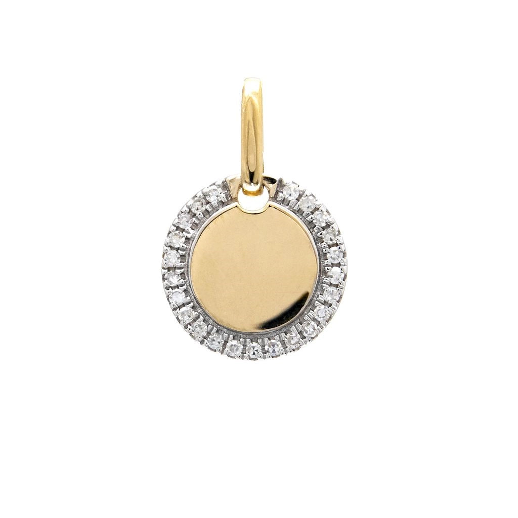 Pendants Pendants in Yellow Gold containing Diamond 423913