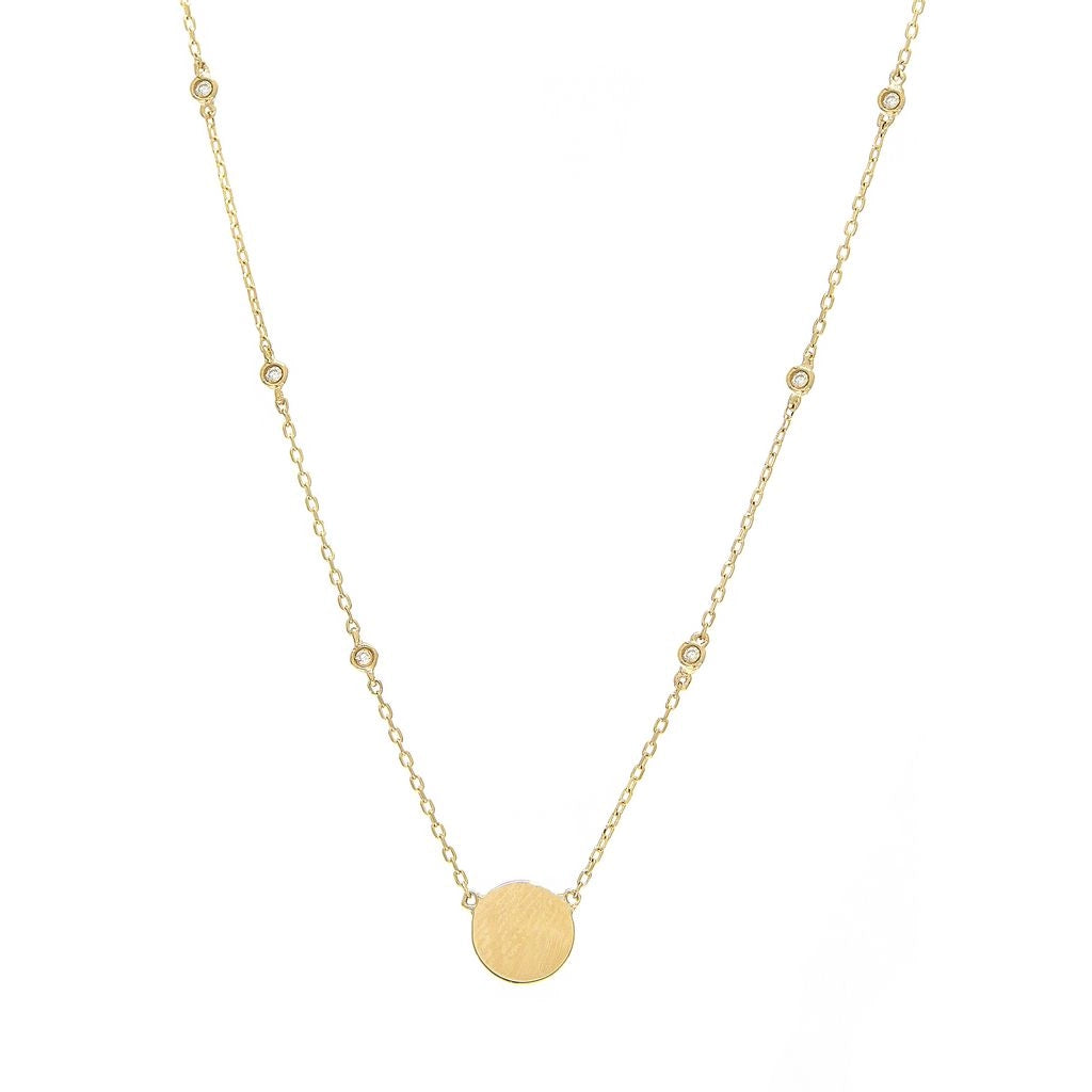 Necklaces Necklaces in Yellow Gold containing Diamond 423930