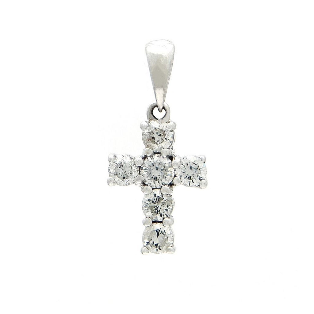 Pendants Pendants in White Gold containing Diamond 423938