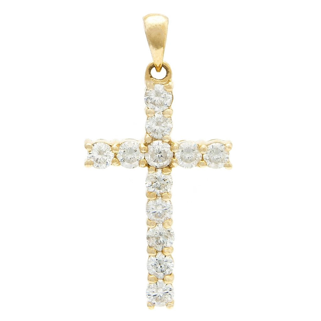 Pendants Pendants in Yellow Gold containing Diamond 423941