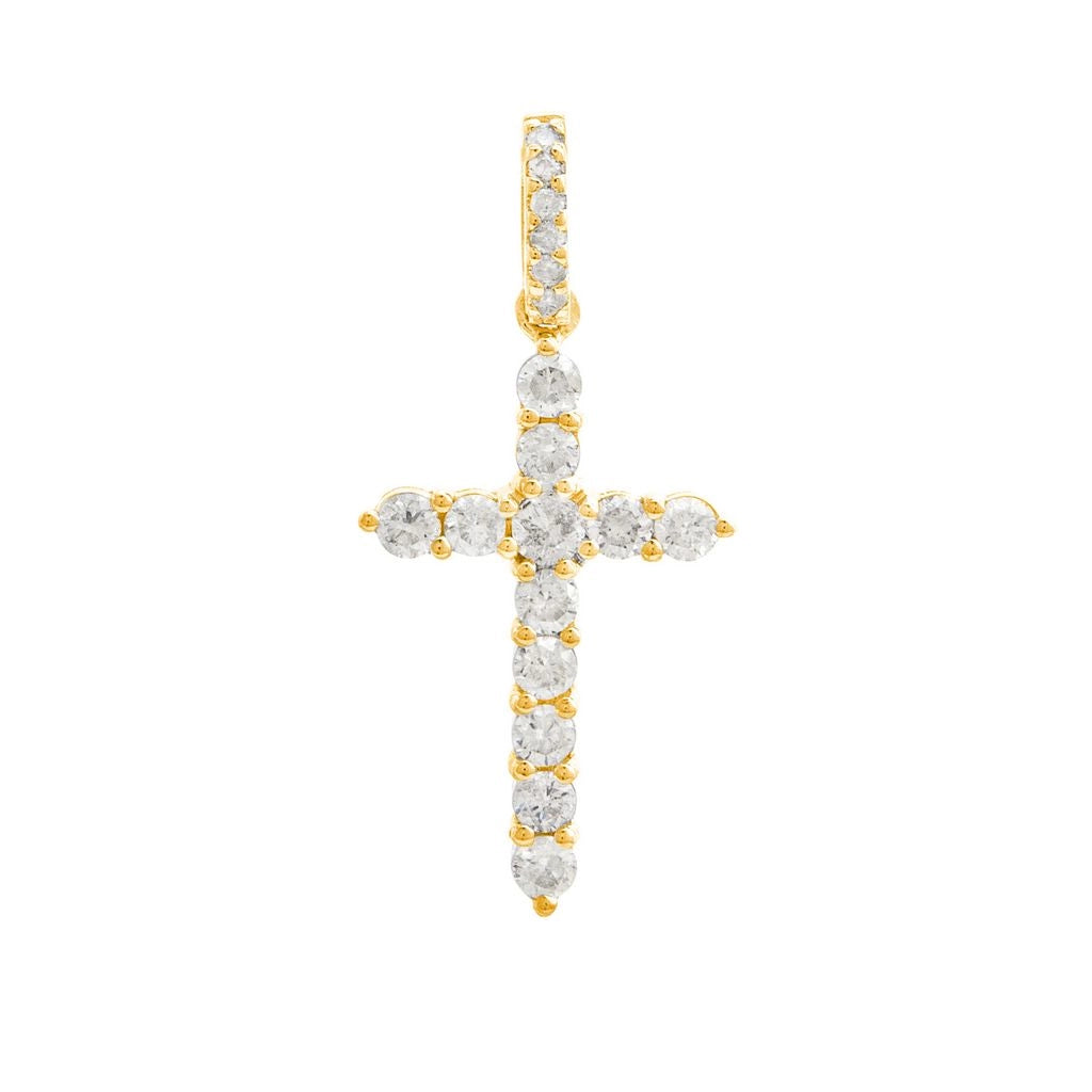 Pendants Pendants in Yellow Gold containing Diamond 423944