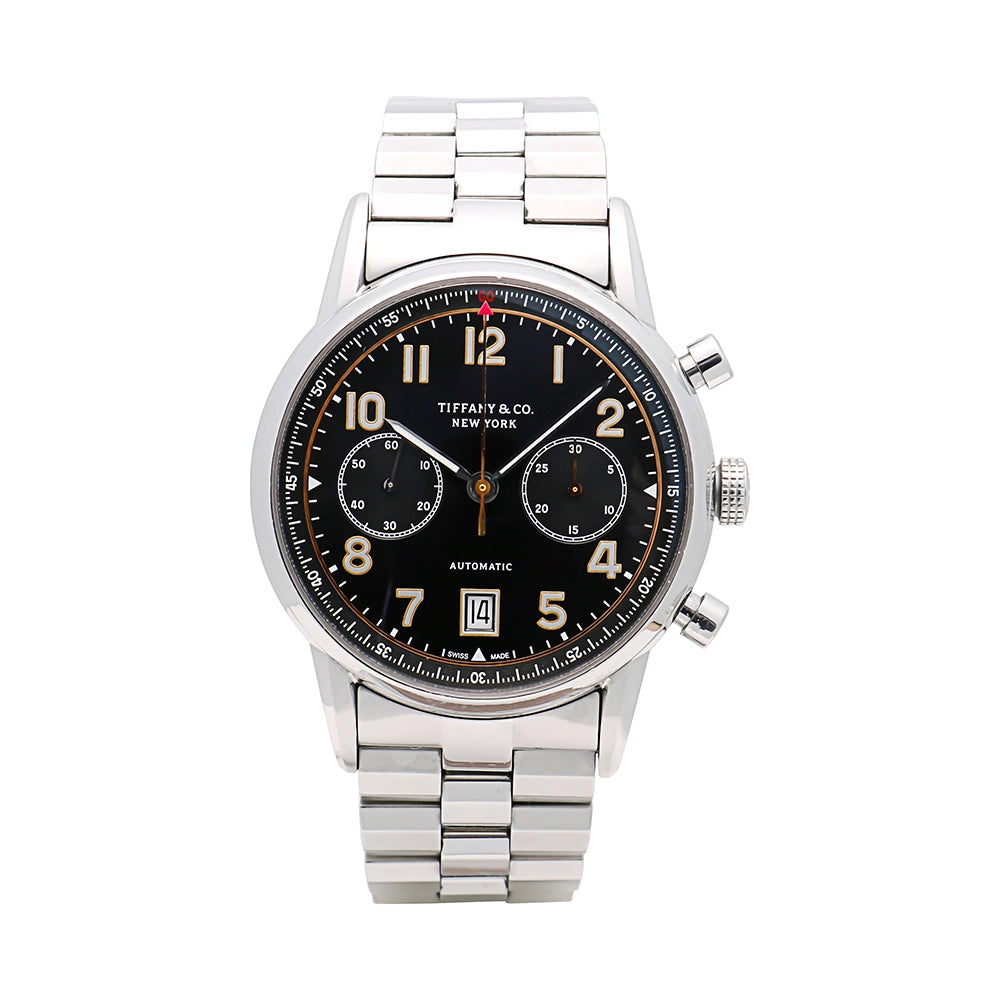 Tiffany & Co watch in Alternative Metals CT60 Chrono Grey Sun Dial