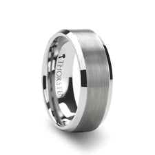 Mens Bands Wedding Rings in Alternative Metals W321-FPB-W8-S140
