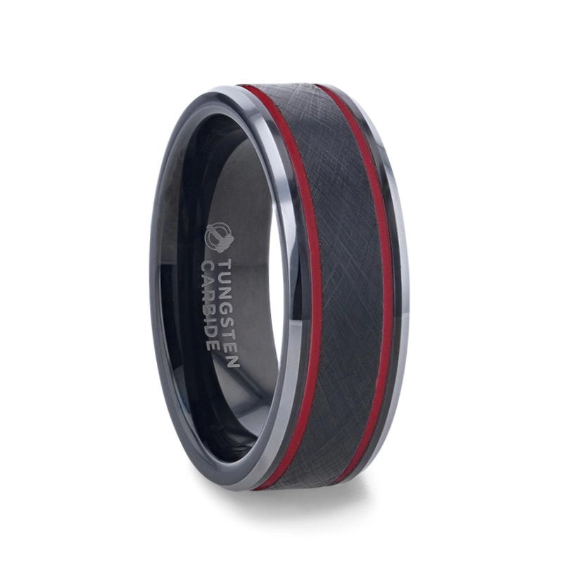 Mens Bands Wedding Rings in Alternative Metals TBWI-0004-W8-S100