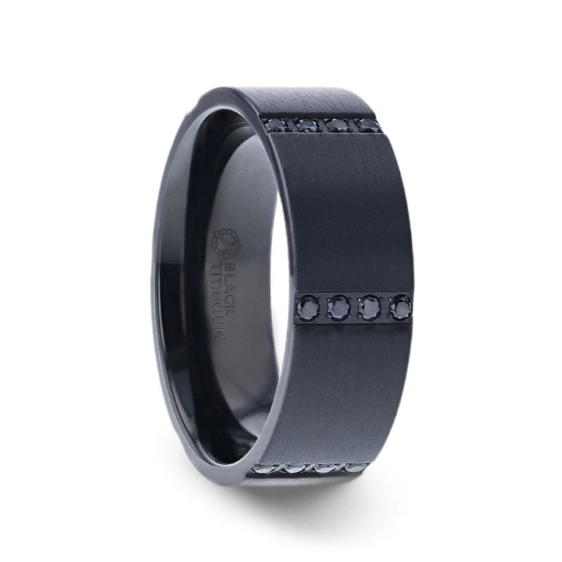 Mens Bands Wedding Rings in Alternative Metals containing Other 424381