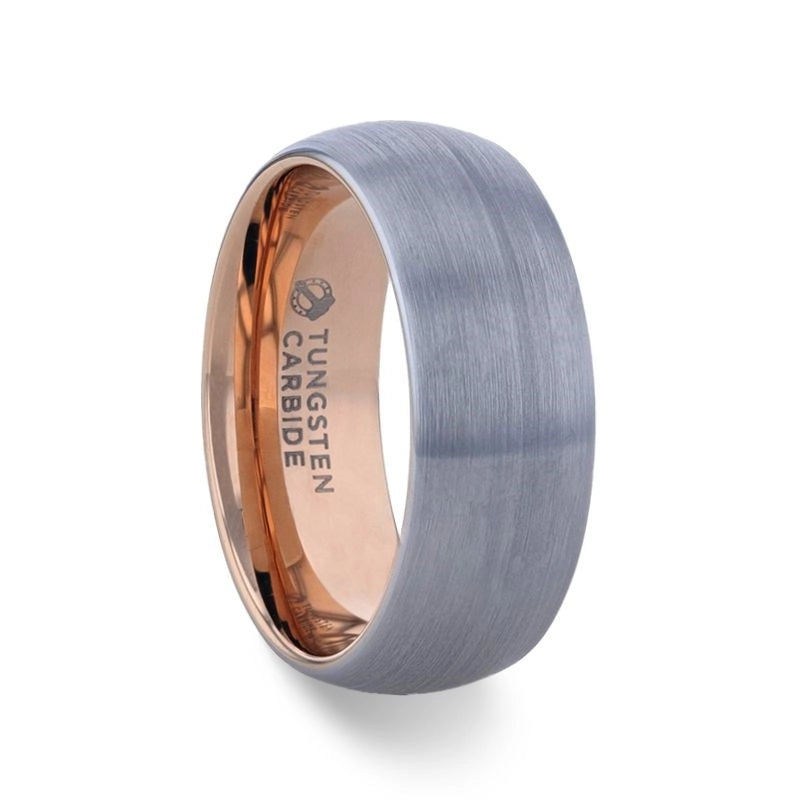 Mens Bands Wedding Rings in Alternative Metals TRGB-0008-W8-S100
