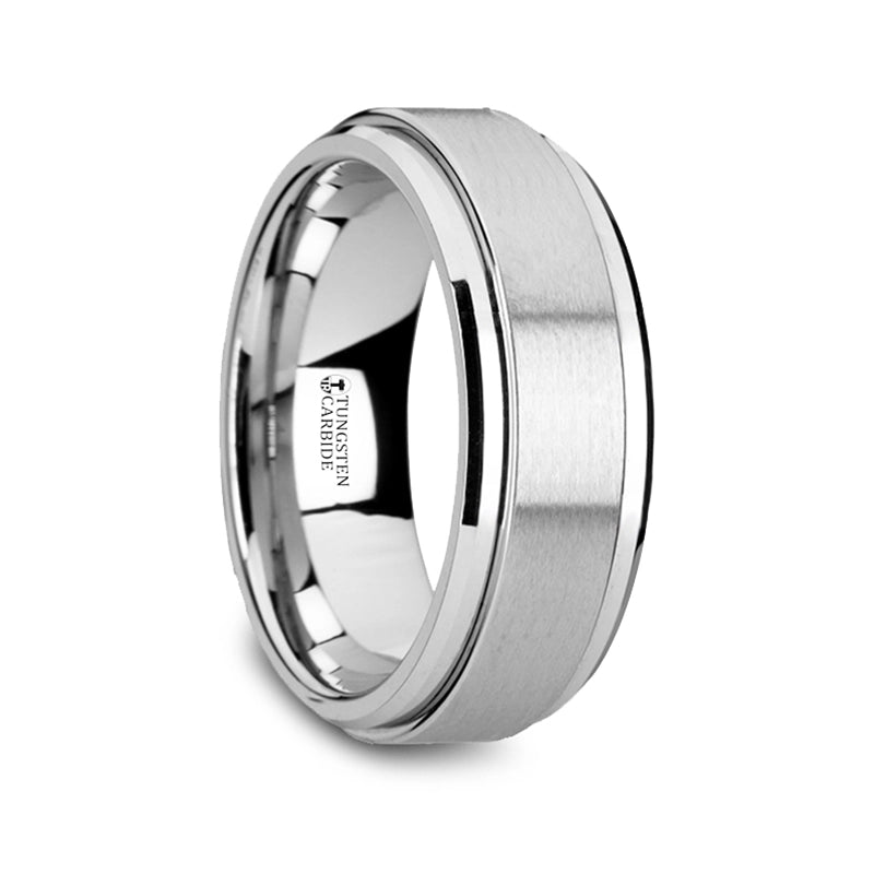 Mens Bands Wedding Rings in Alternative Metals W4470-TCSR-W8-S105