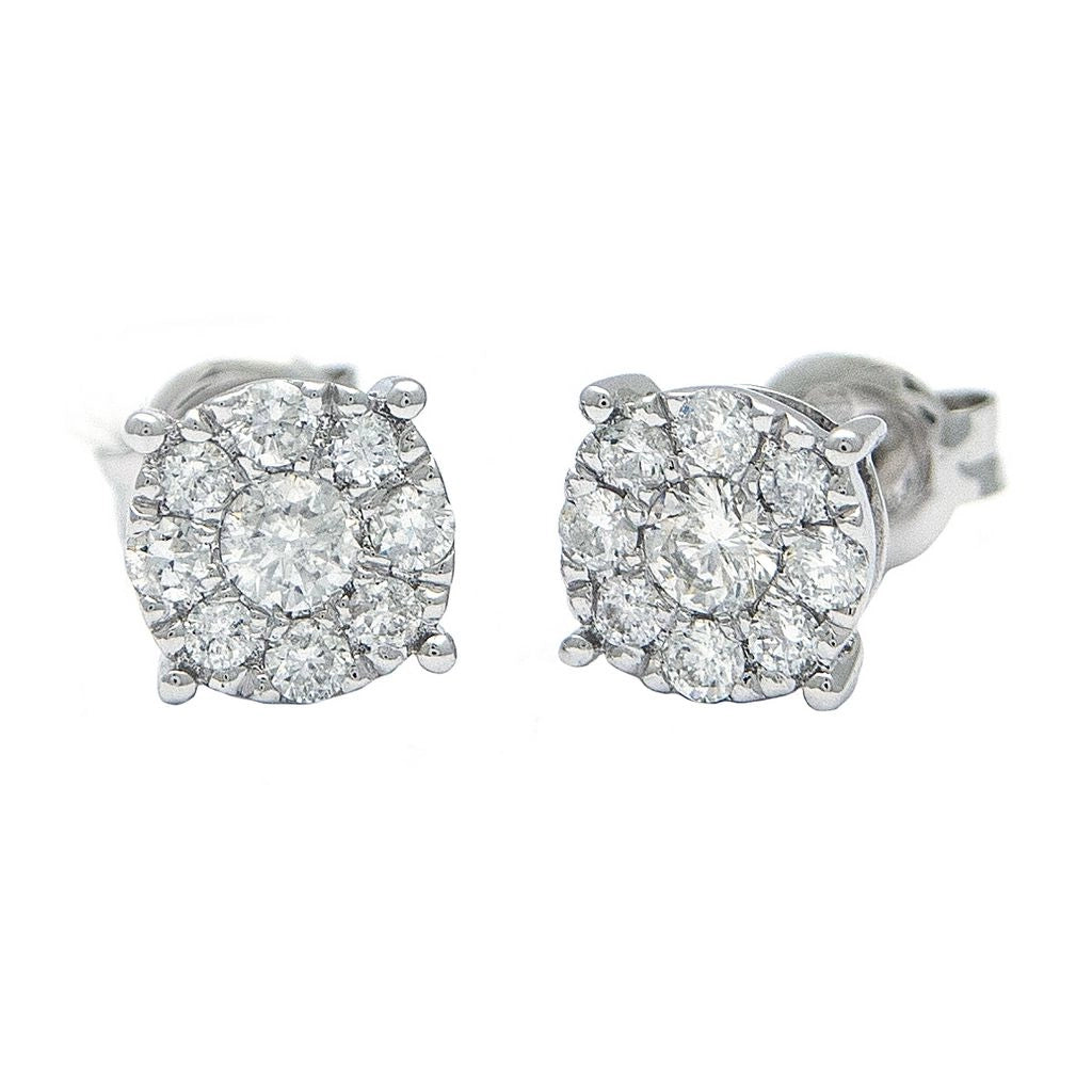 Earrings Earrings in White Gold containing Diamond 424469