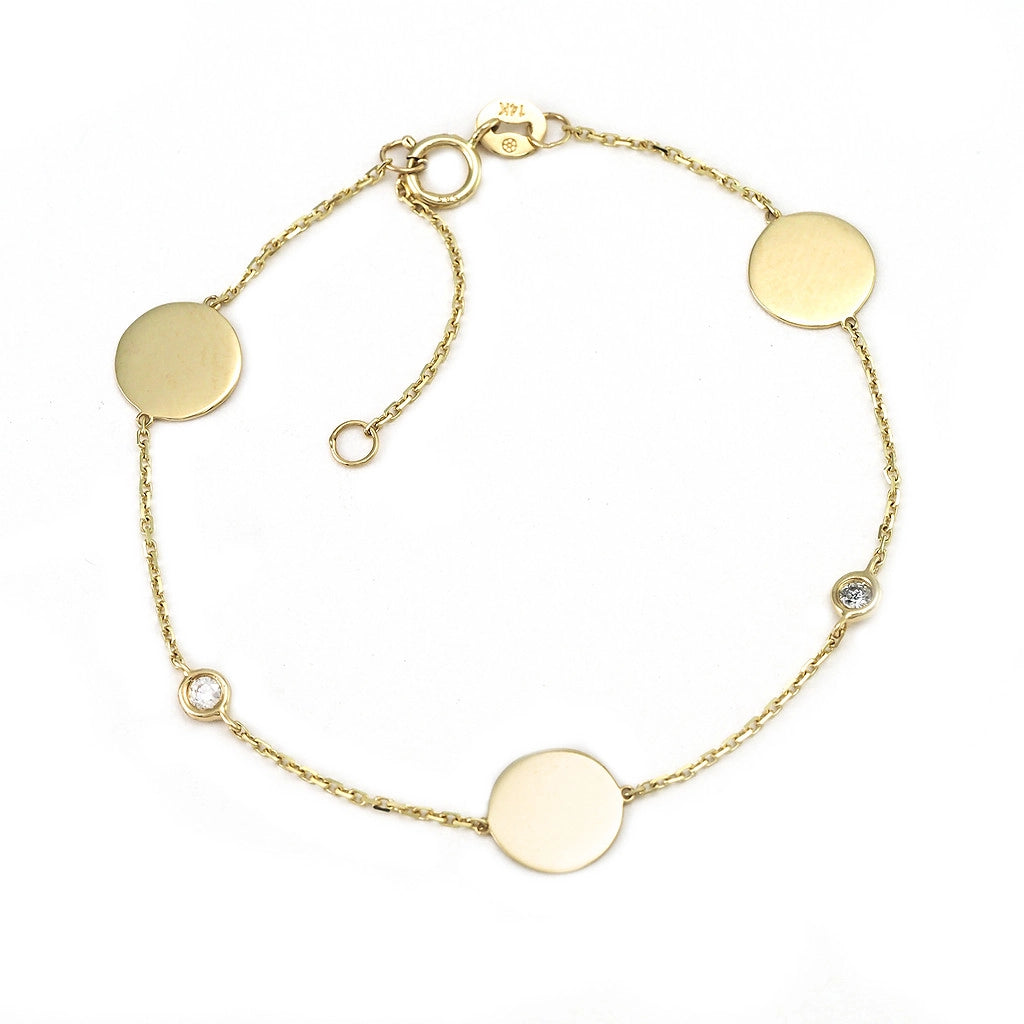 Bracelets Bracelets in Yellow Gold containing Diamond 424479