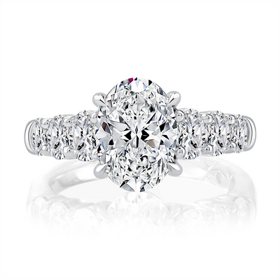 csv_image A. Jaffe Engagement Ring in White Gold containing Diamond MECOV2926L/300