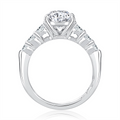 A. Jaffe Engagement Rings in White Gold containing Diamond MECOV2926L/300