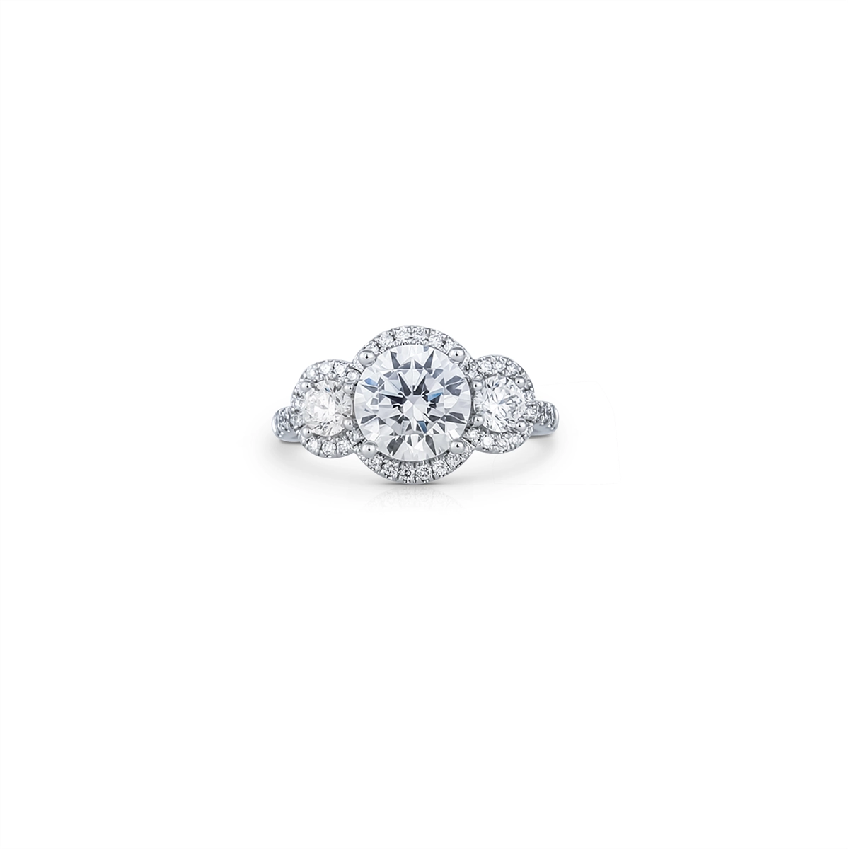 A. Jaffe Engagement Rings in White Gold containing Diamond 424537