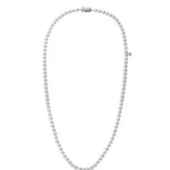 Mikimoto Necklaces in White Gold containing Pearl U65132W