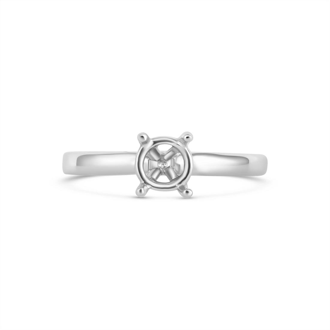 Engagement Collections Engagement Rings in Platinum/Palladium SOL2001R-PL8-2mm-PL-B