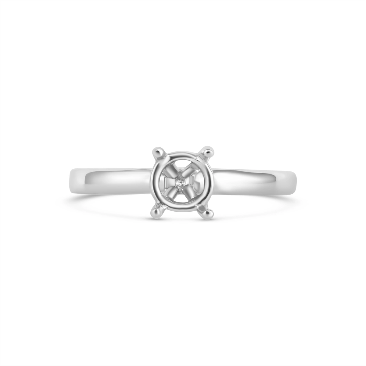 Engagement Collections Engagement Rings in Platinum/Palladium SOL2001R-PL8-2mm-PL-B
