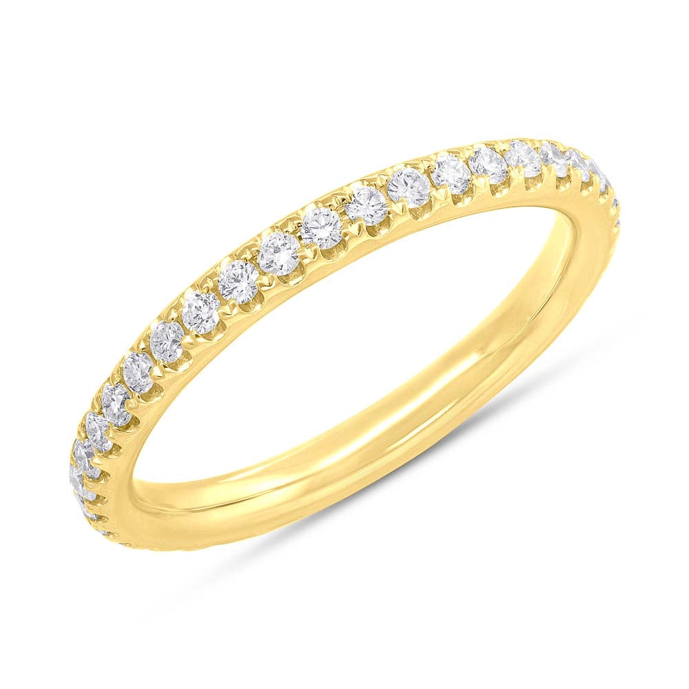 Wedding Bands Wedding Rings in Yellow Gold containing Diamond 425363