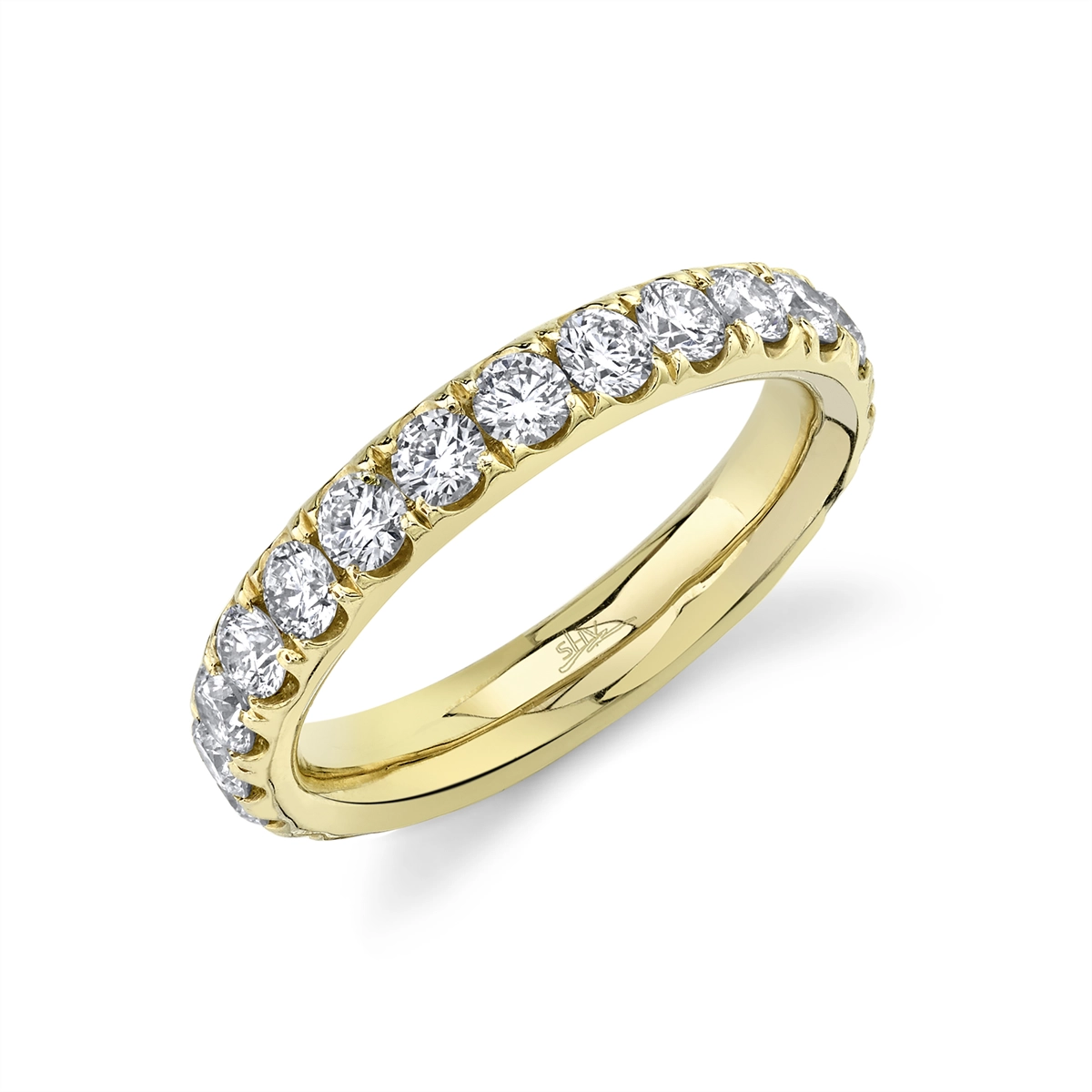 Wedding Bands Wedding Rings in Yellow Gold containing Diamond 425373