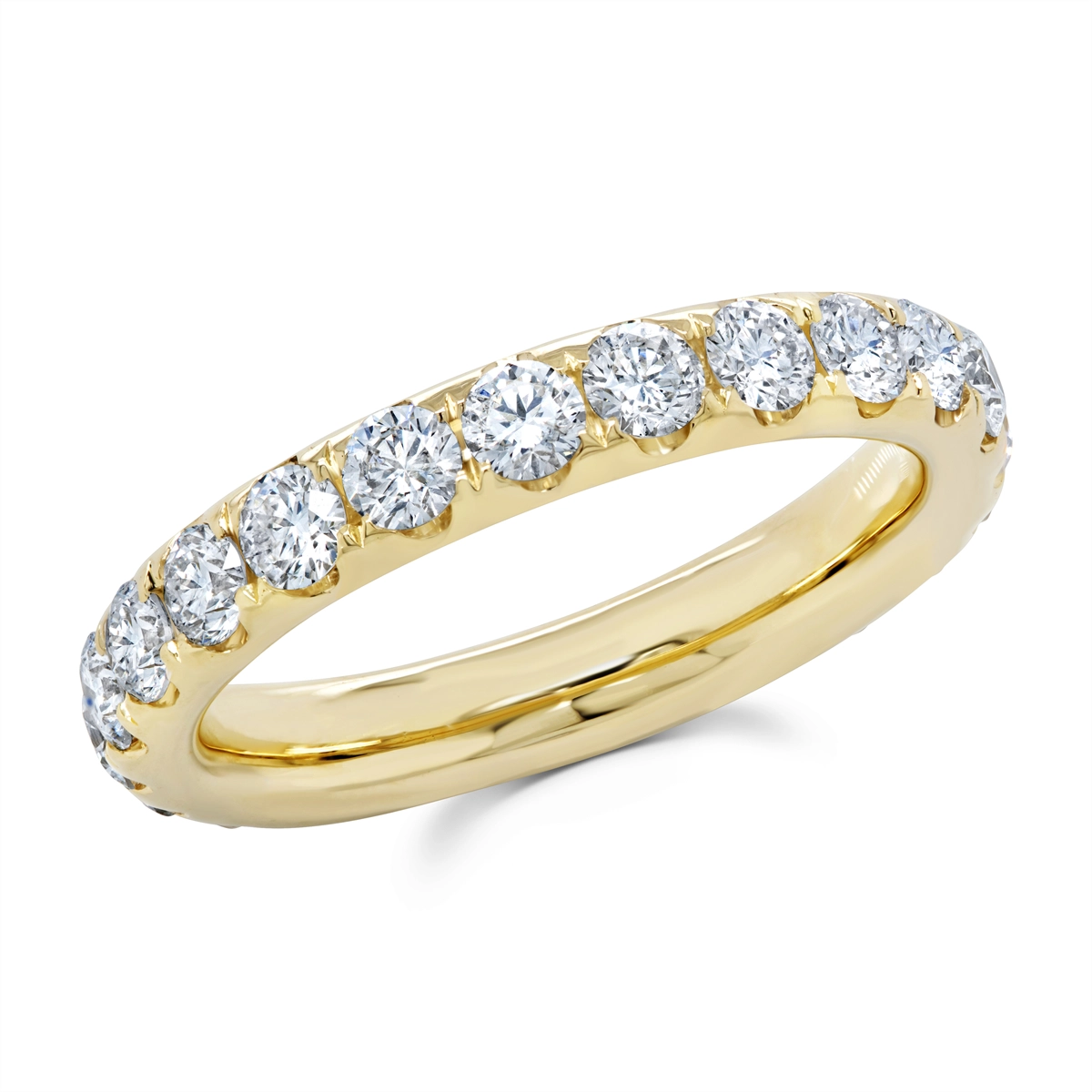 Wedding Bands Wedding Rings in Yellow Gold containing Diamond 425373