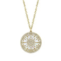 Necklaces Necklaces in Yellow Gold containing Mother of pearl, Multi-gemstone, Diamond 425377